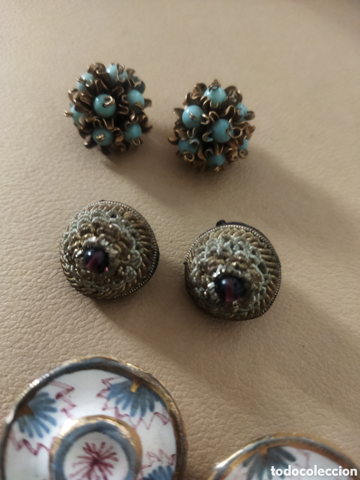 Joyeria: PENDIENTES ANTIGUOS LOTE - Foto 3