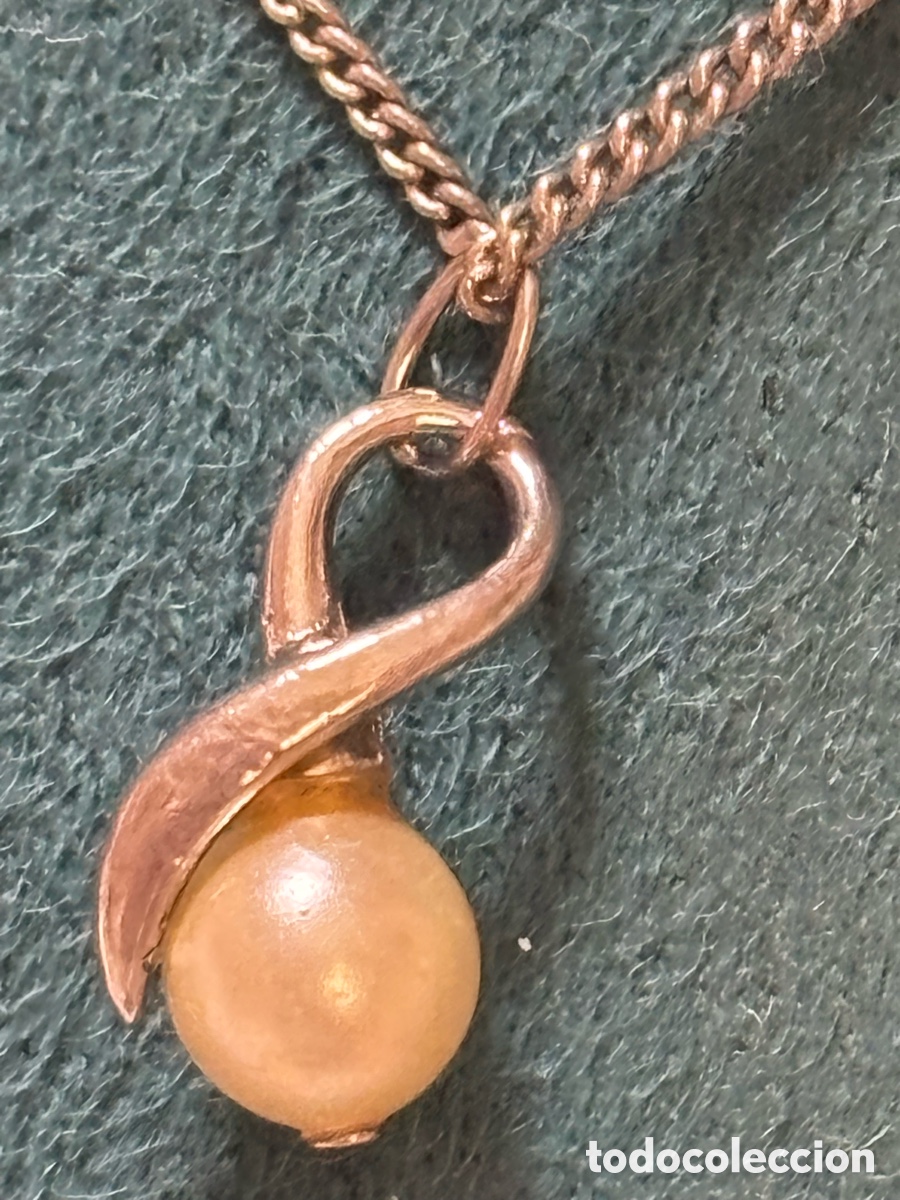 Joyeria: Cadena de plata con colgante