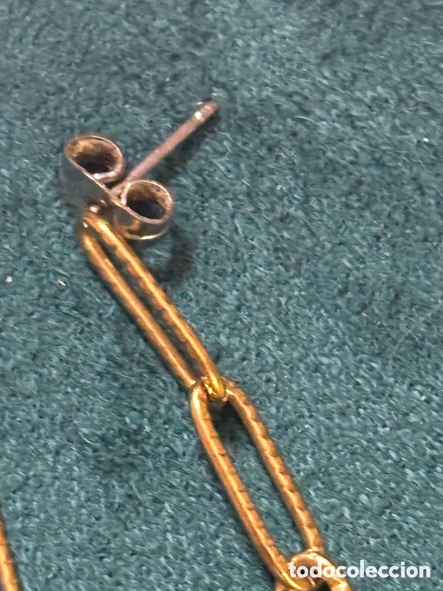 Joyeria: Pendientes dorados cruz - Foto 3