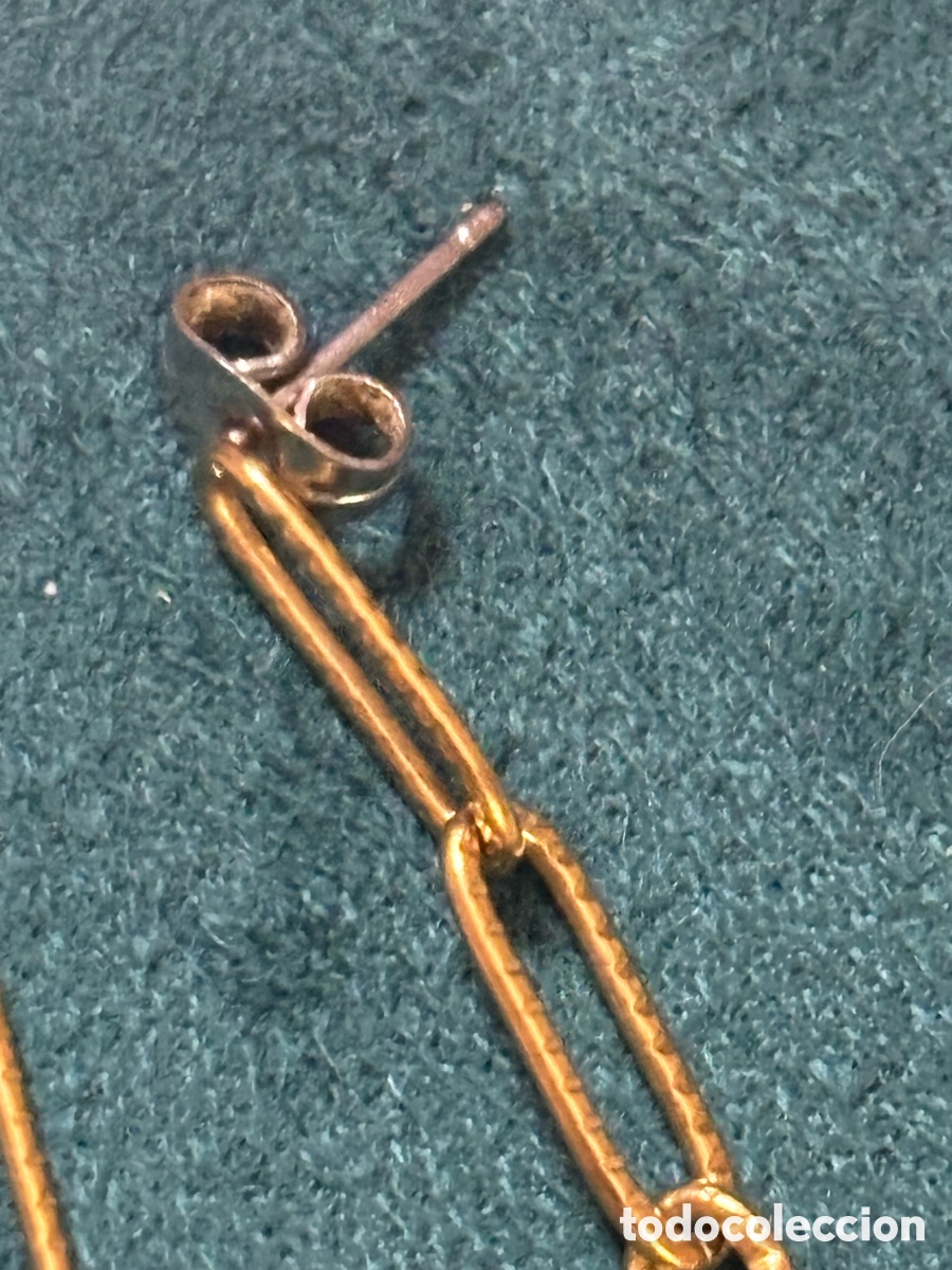 Joyeria: Pendientes dorados cruz - Foto 4
