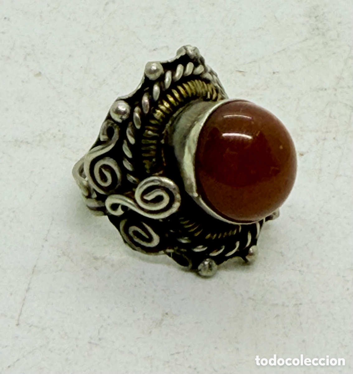 Joyeria: Antiguo Anillo de Plata