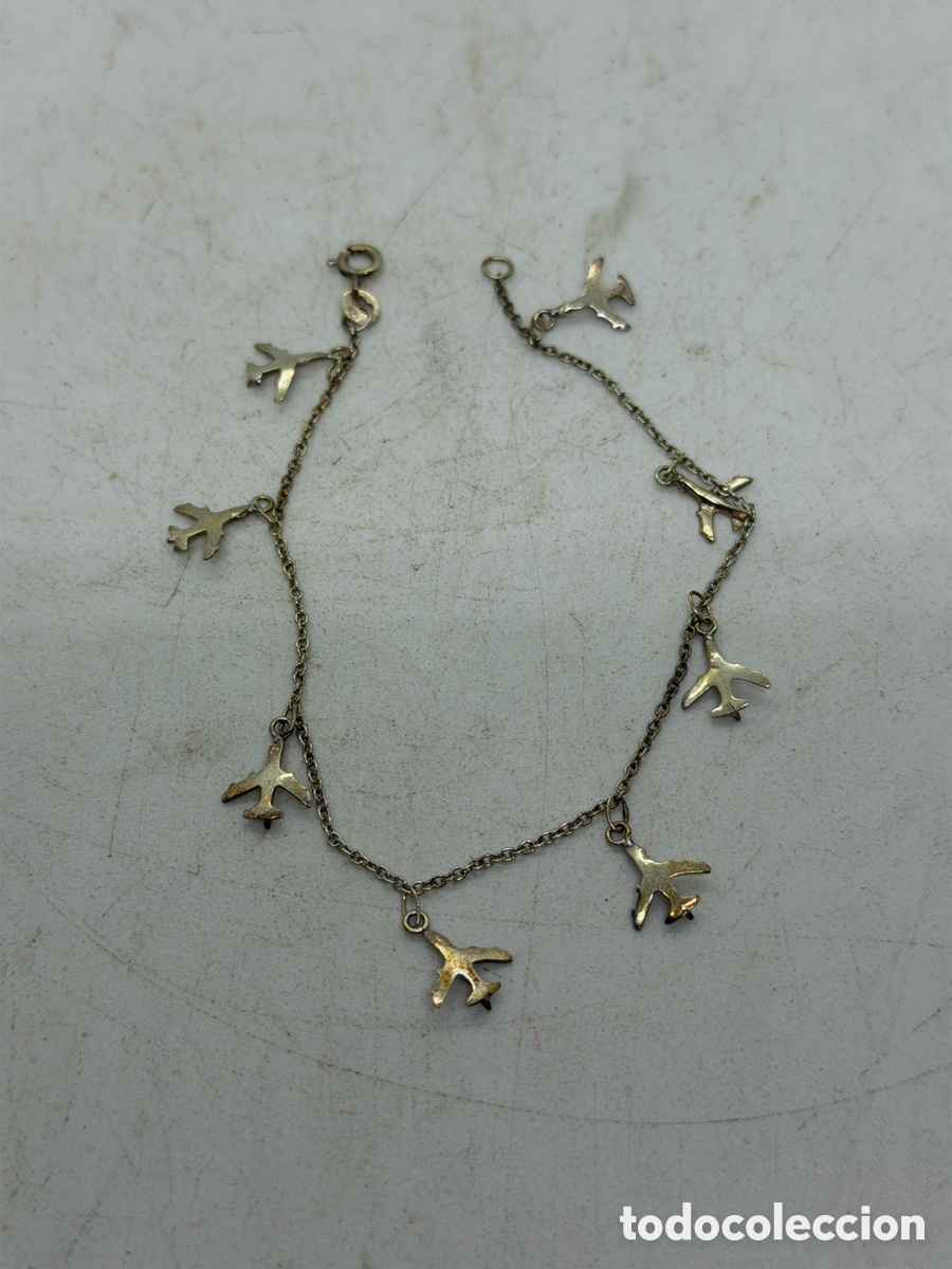 Joyeria: Pulsera de Aviones en Plata de Ley - Foto 2
