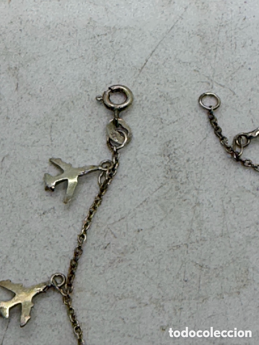 Joyeria: Pulsera de Aviones en Plata de Ley - Foto 3