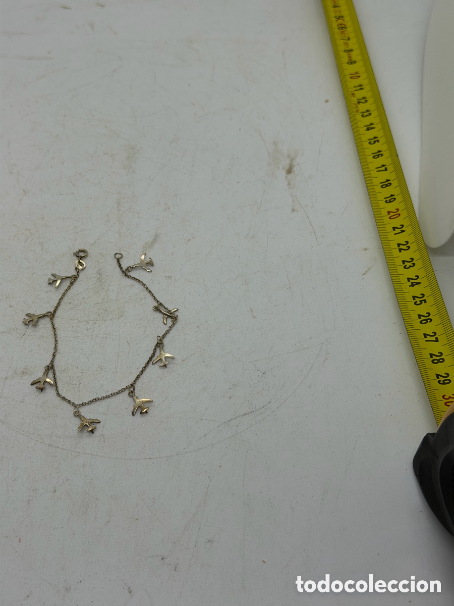Joyeria: Pulsera de Aviones en Plata de Ley - Foto 6