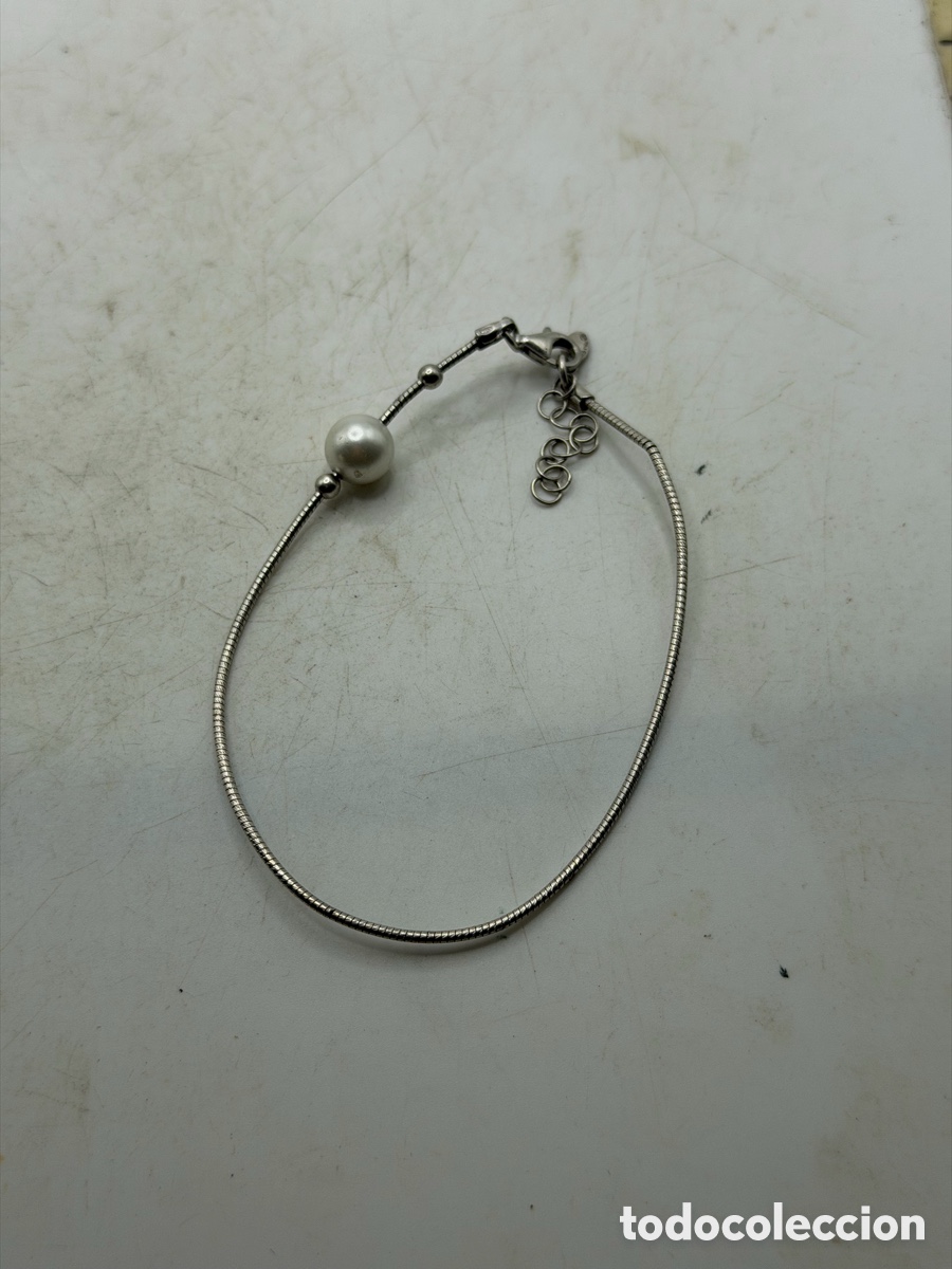 Joyeria: Antigua Pulsera de Plata - Foto 6