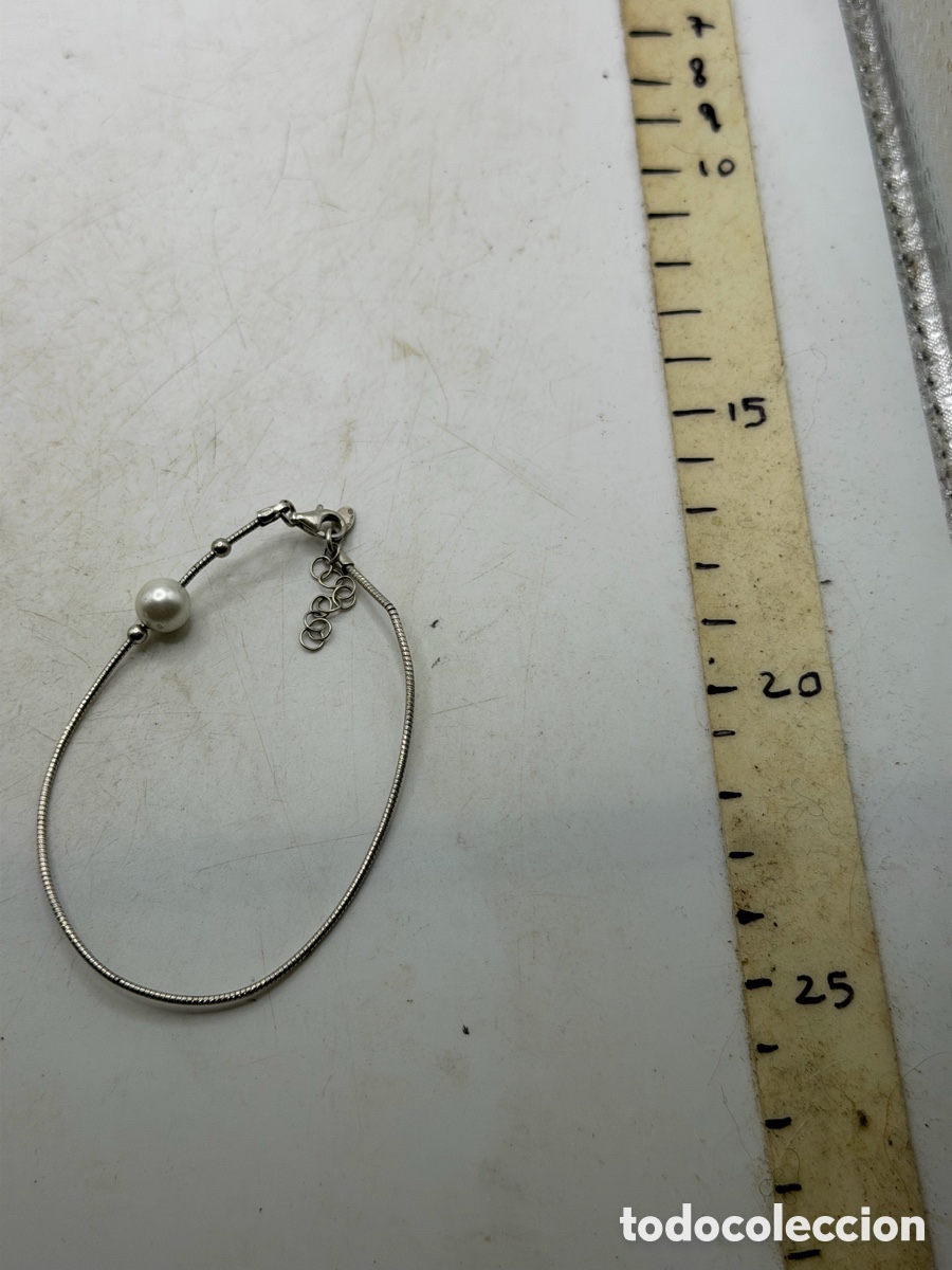 Joyeria: Antigua Pulsera de Plata - Foto 8