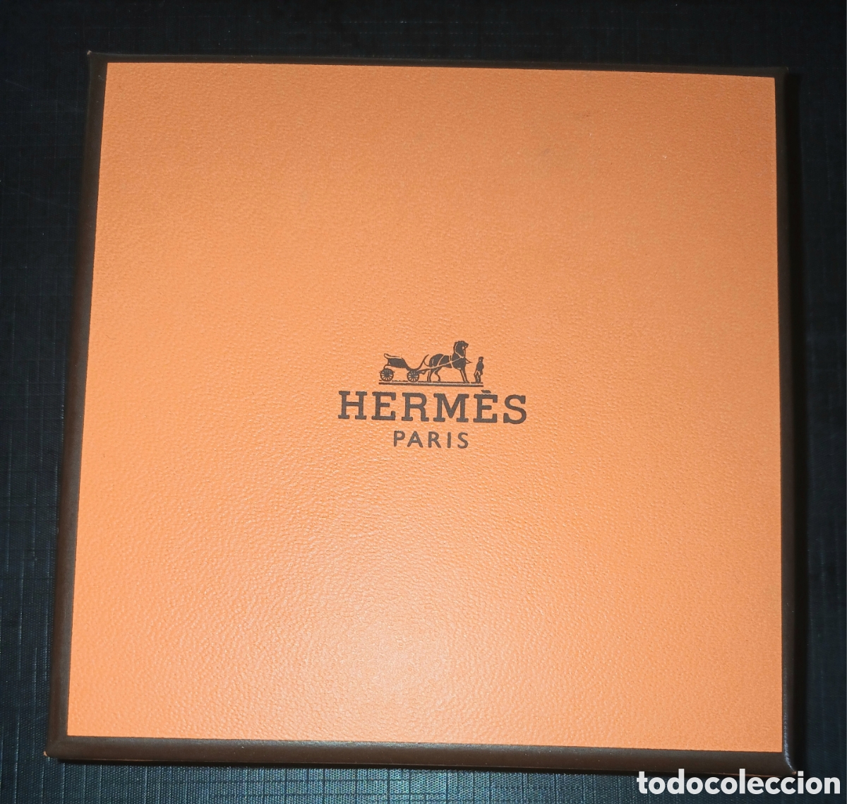 Joyeria: Set Caja Vac&iacute;a Herm&egrave;s Par&iacute;s, Bolsa Guardapolvo y Folleto de Cuidado para Pulsera o Brazalete