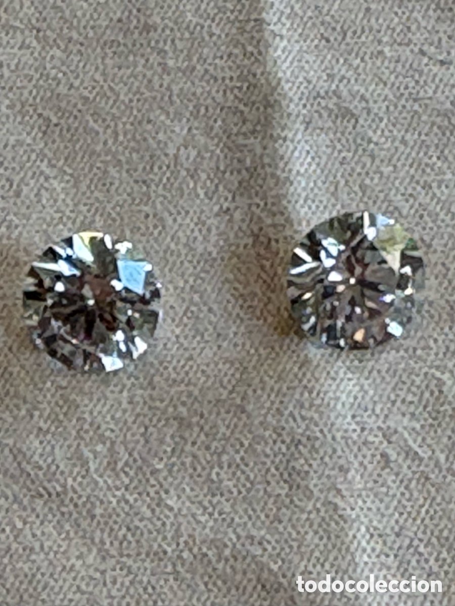 Joyeria: 2 Diamates talla brillante Laboratory Groenlandia de 2 quilates cada uno