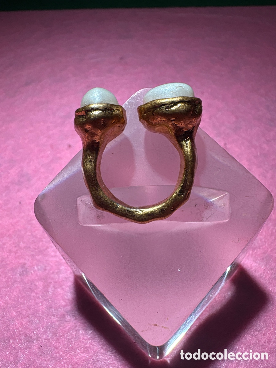 Joyeria: Anillo dorado estilo Uno de 50 nuevo (A4) - Foto 3