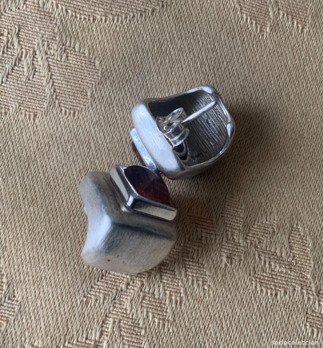 Joyeria: PENDIENTES PLATA Y &Aacute;MBAR DEL BALTICO - Foto 3