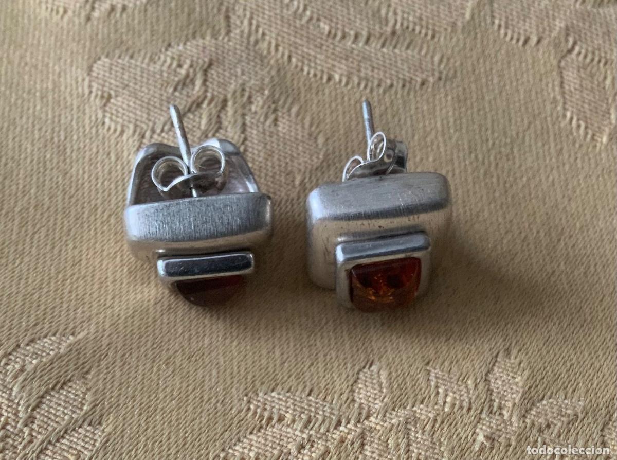 Joyeria: PENDIENTES PLATA Y &Aacute;MBAR DEL BALTICO - Foto 12