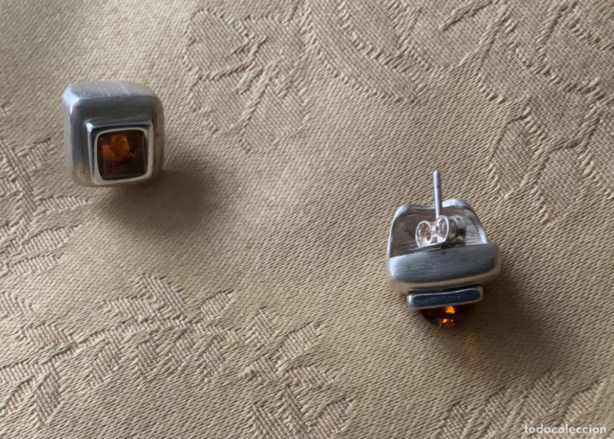 Joyeria: PENDIENTES PLATA Y &Aacute;MBAR DEL BALTICO - Foto 15