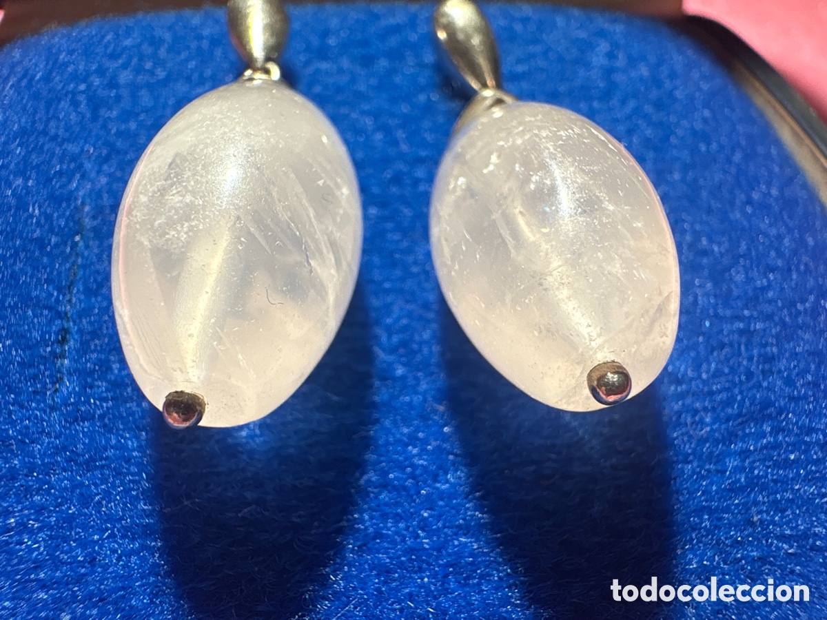 Joyeria: Pendientes plata de ley 925 y cuarzo (A4) - Foto 4