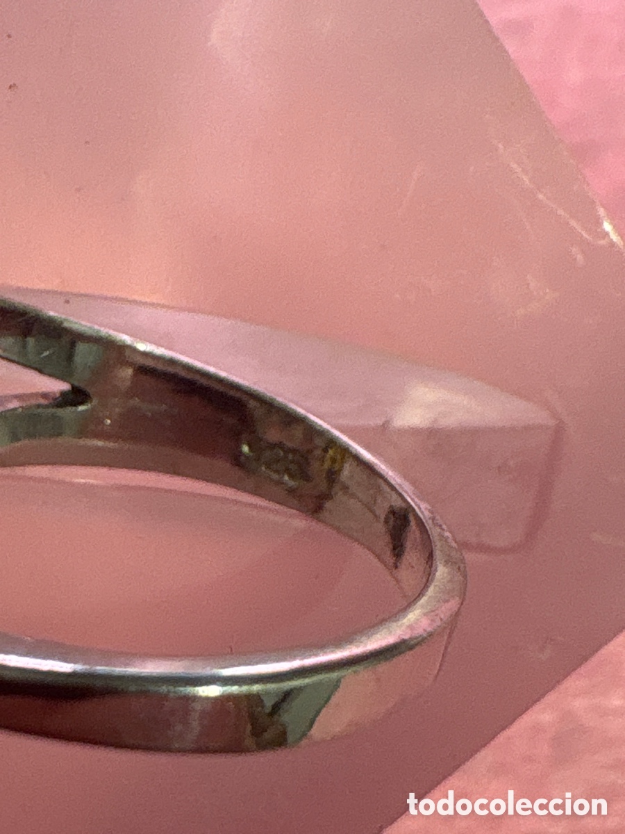 Joyeria: Anillo plata de ley 925 y circonitas (A4) - Foto 4