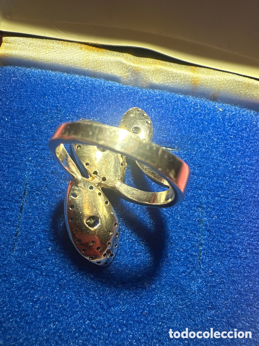 Joyeria: Anillo plata de ley 925 y circonitas (A4) - Foto 5