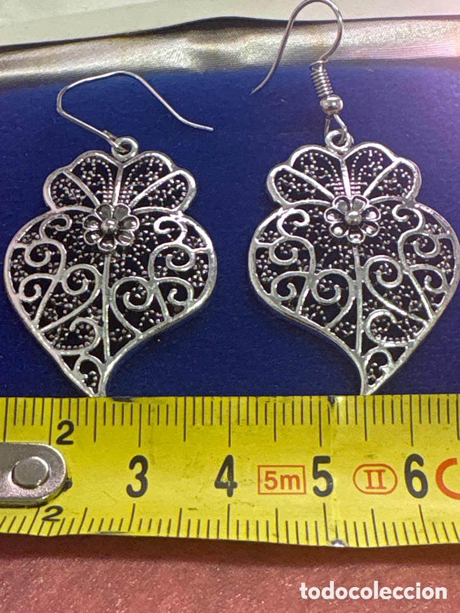 Joyeria: Pendientes regionales en filigrana (A4) - Foto 2
