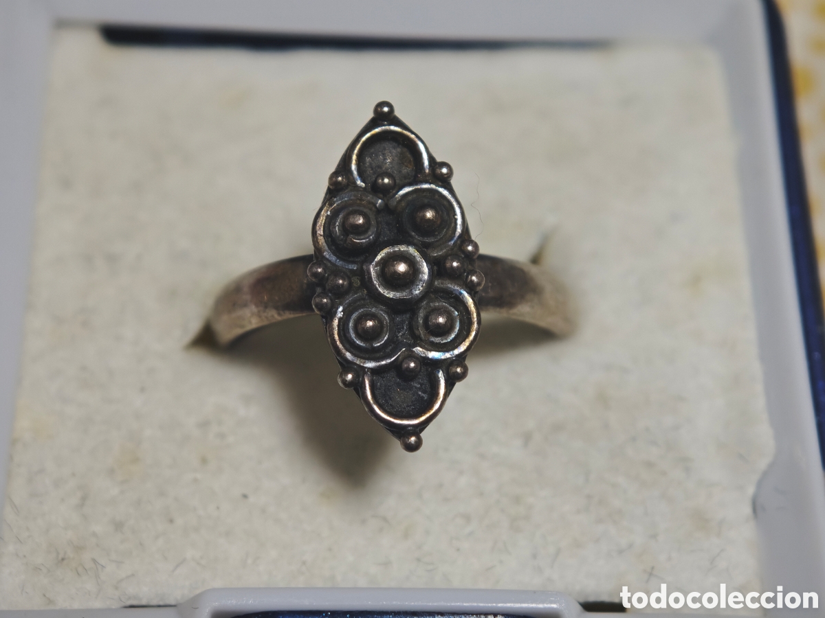 Joyeria: Anillo de plata de ley extensible