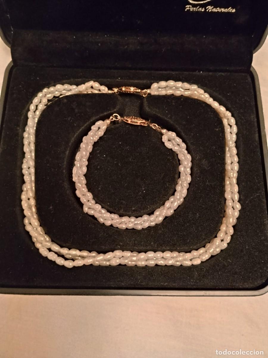 Joyeria: Collar y pulsera Perlas - Foto 2