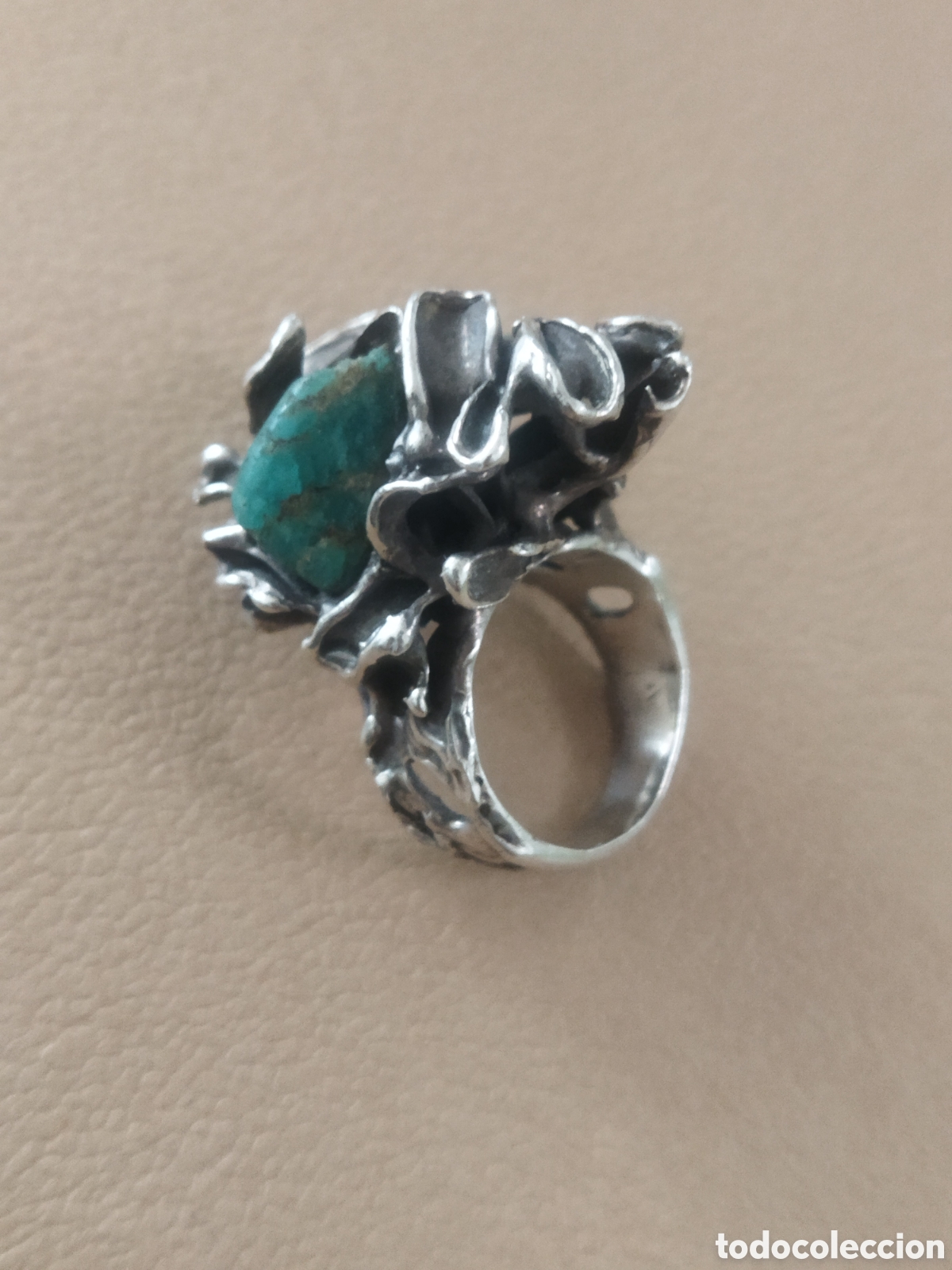 Joyeria: Anillo modernista plata