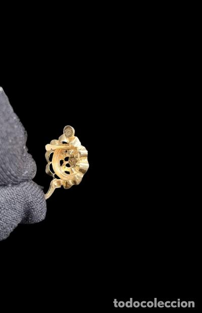 Joyeria: Conjunto de anillo y pendientes oro - Foto 7