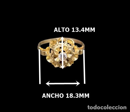 Joyeria: Conjunto de anillo y pendientes oro - Foto 9