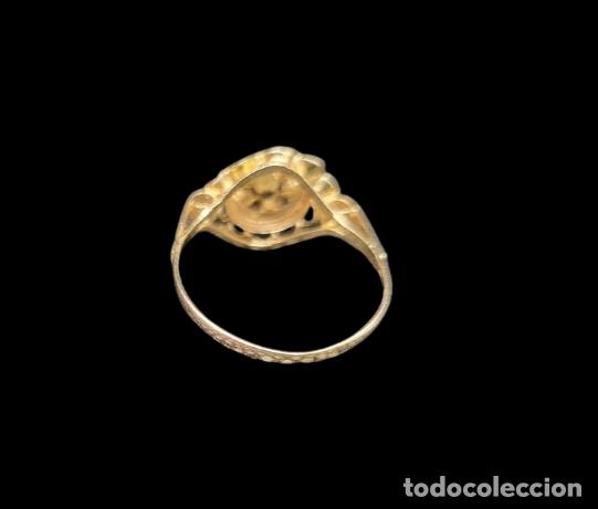 Joyeria: Conjunto de anillo y pendientes oro - Foto 12