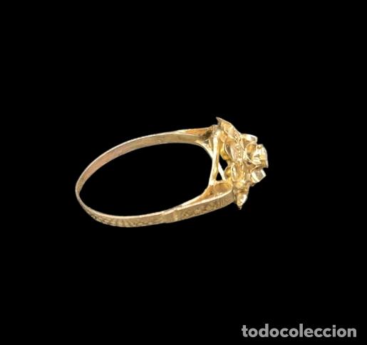 Joyeria: Conjunto de anillo y pendientes oro - Foto 13