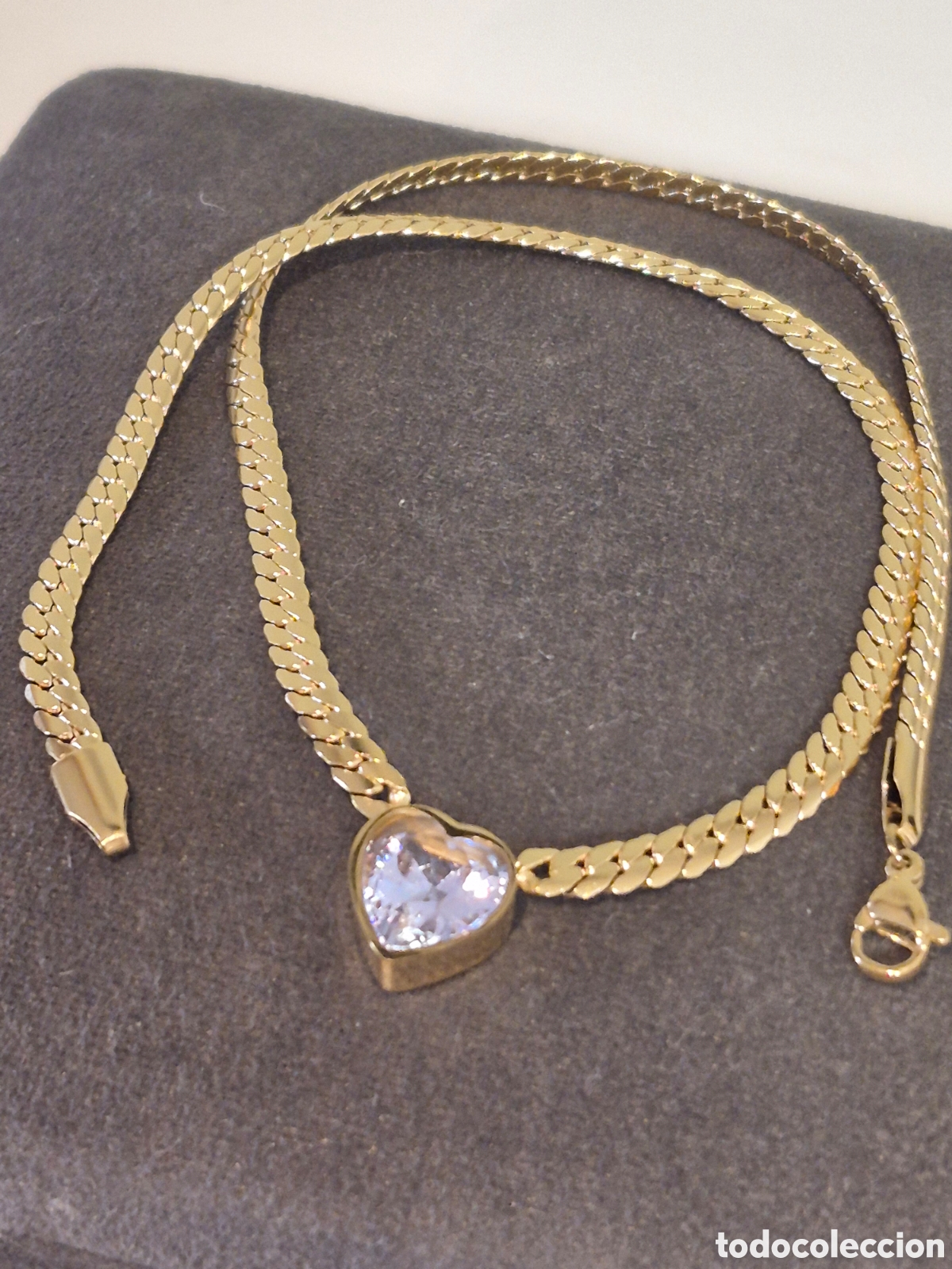 Joyeria: PRECIOSO COLLAR CON CORAZ&Oacute;N. REF S4 C ORO 180826 - Foto 4