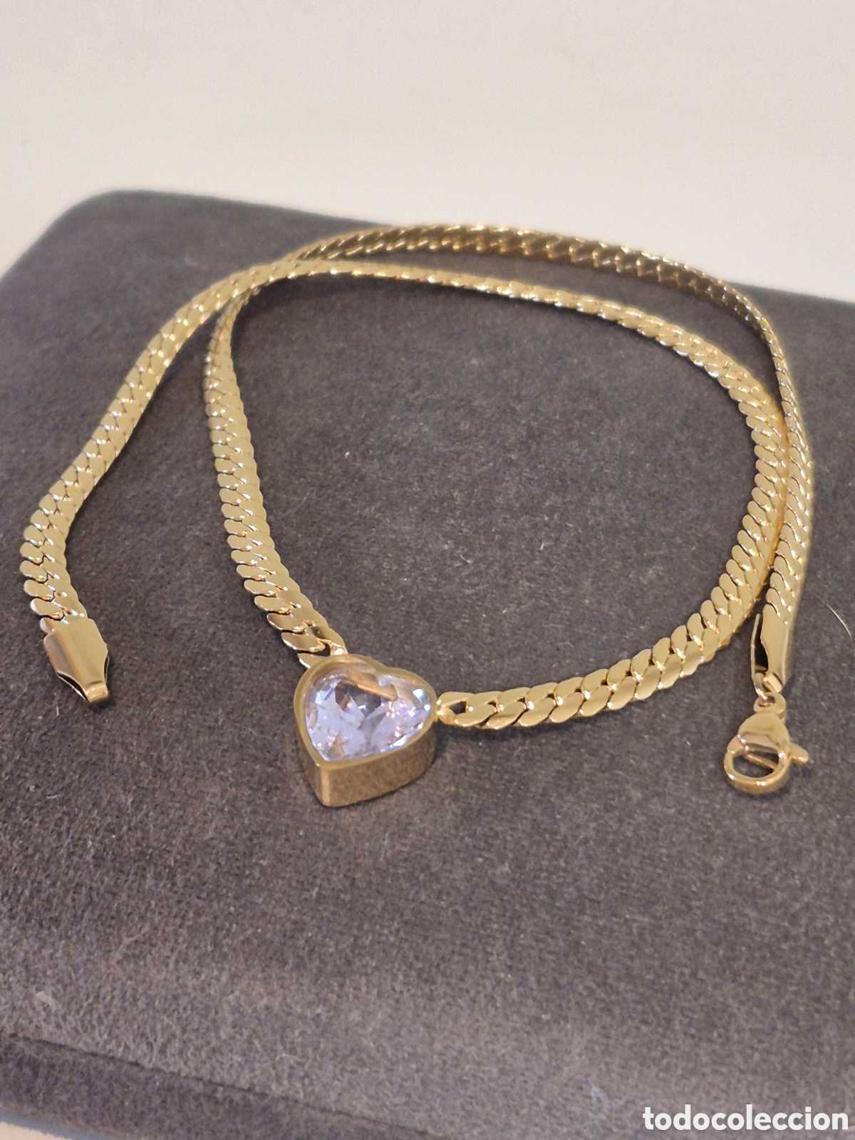 Joyeria: PRECIOSO COLLAR CON CORAZ&Oacute;N. REF S4 C ORO 180826 - Foto 6