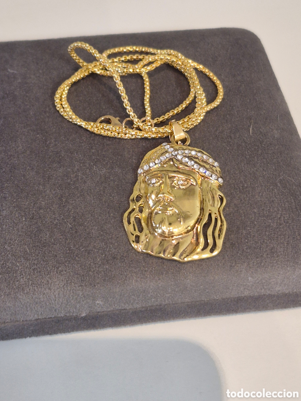 Joyeria: PRECIOSO COLLAR CON COLGANTE DE CRISTO. REF S5 C ORO 180826