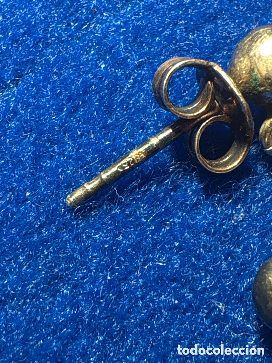 Joyeria: Pendientes Luna y estrellas plata de ley (A2) - Foto 4