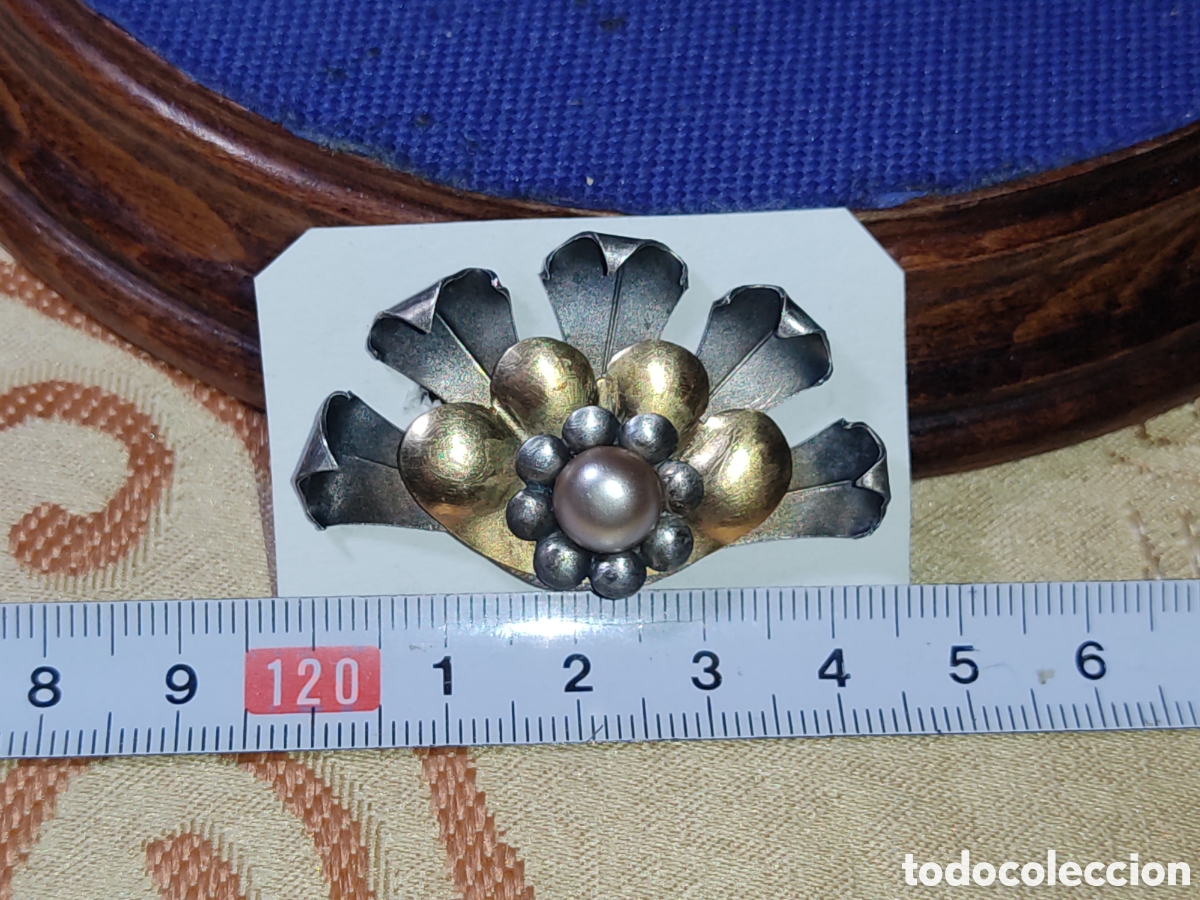Joyeria: Broche modernista,p&eacute;talos.*T* - Foto 3