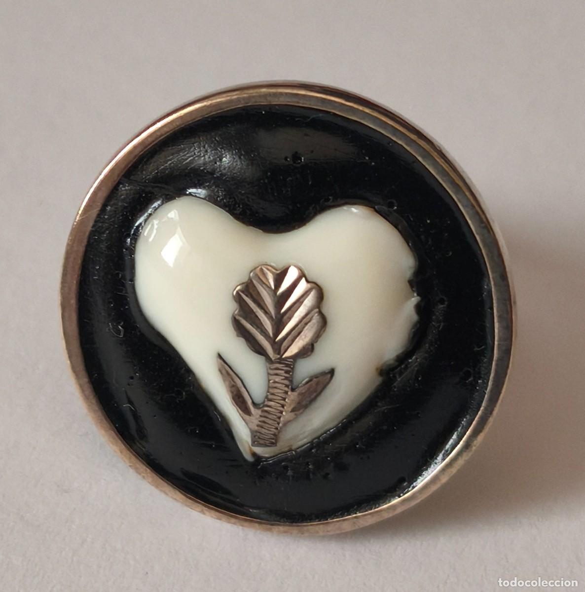 Joyeria: Anillo de plata de Ley de 925mm. En forma de coraz&oacute;n