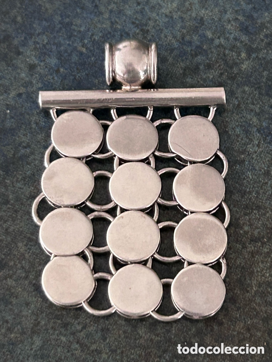 Joyeria: COLGANTE DE PLATA. 925. 18,4 gr. - Foto 2
