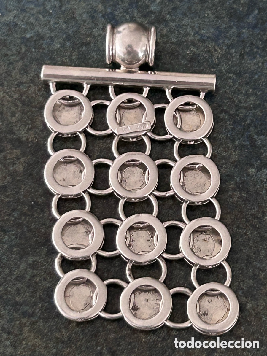 Joyeria: COLGANTE DE PLATA. 925. 18,4 gr. - Foto 3
