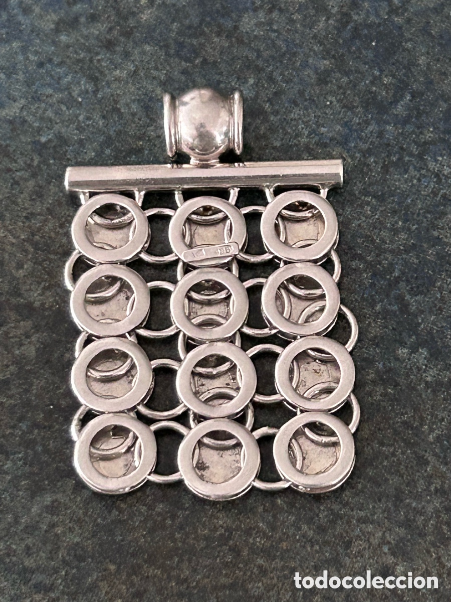 Joyeria: COLGANTE DE PLATA. 925. 18,4 gr. - Foto 4