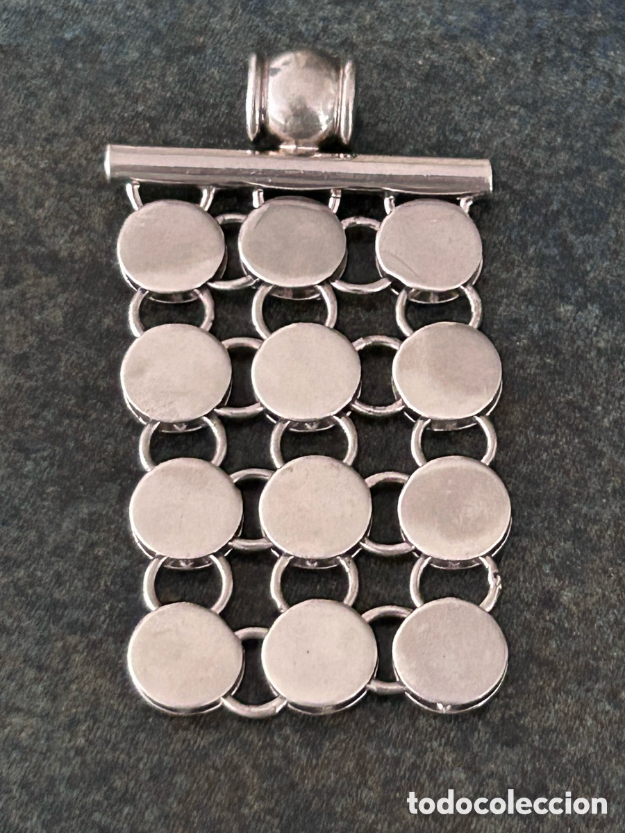 Joyeria: COLGANTE DE PLATA. 925. 18,4 gr. - Foto 6