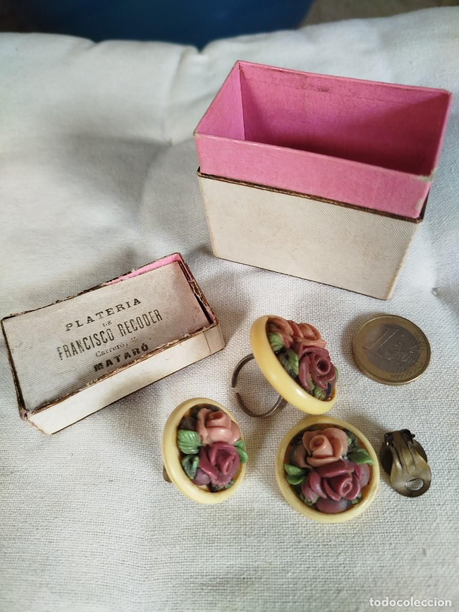 Joyeria: Exclusivos Pendientes Vintage de Clip Familia Burguesa + Caja Plater&iacute;a F. Recoder (Matar&oacute;)