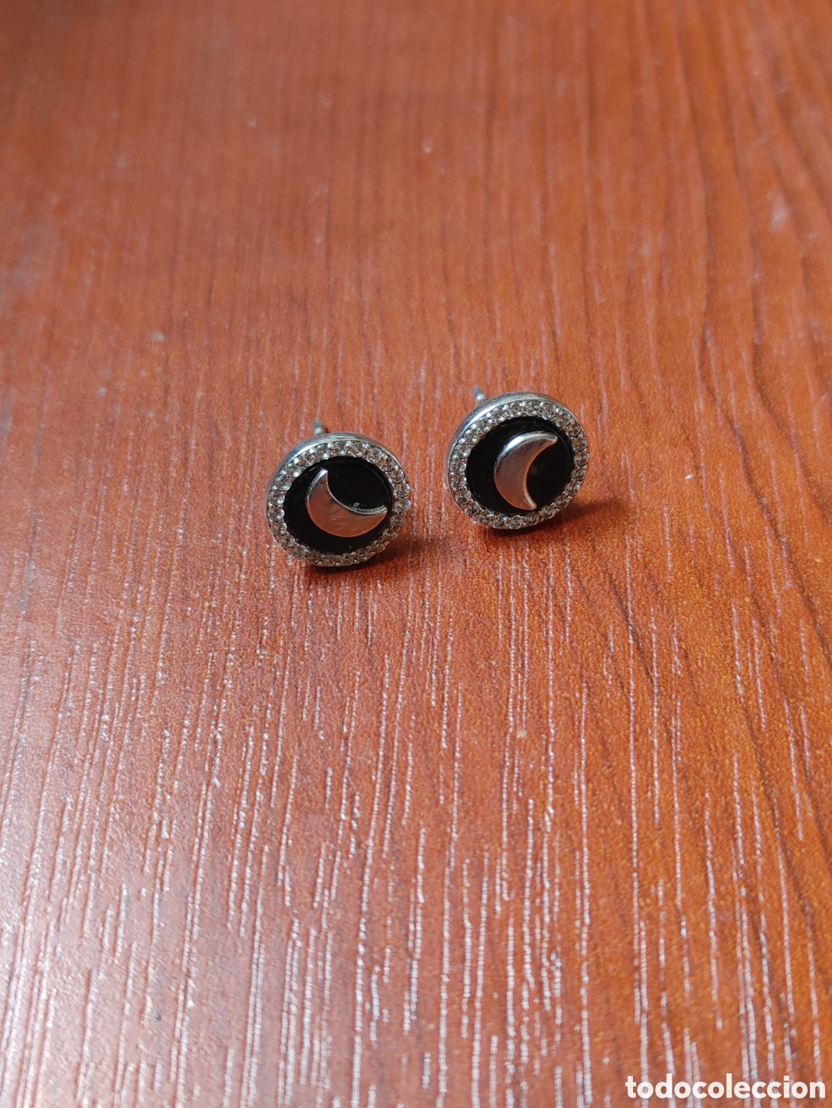 Joyeria: Pendientes plata. Con medias lunas. - Foto 4