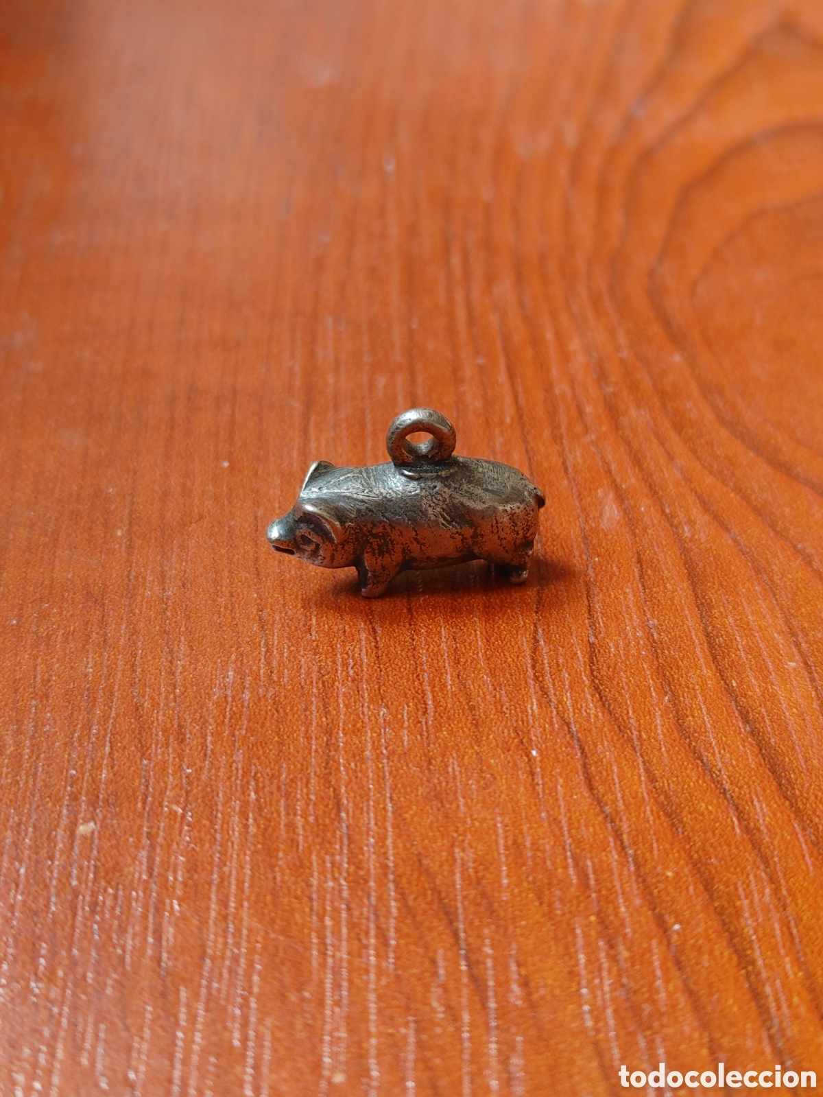 Joyeria: Colgante cerdito. En plata. - Foto 3