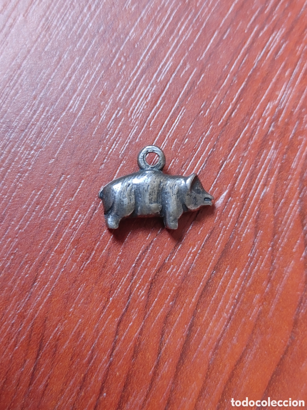Joyeria: Colgante cerdito. En plata. - Foto 4