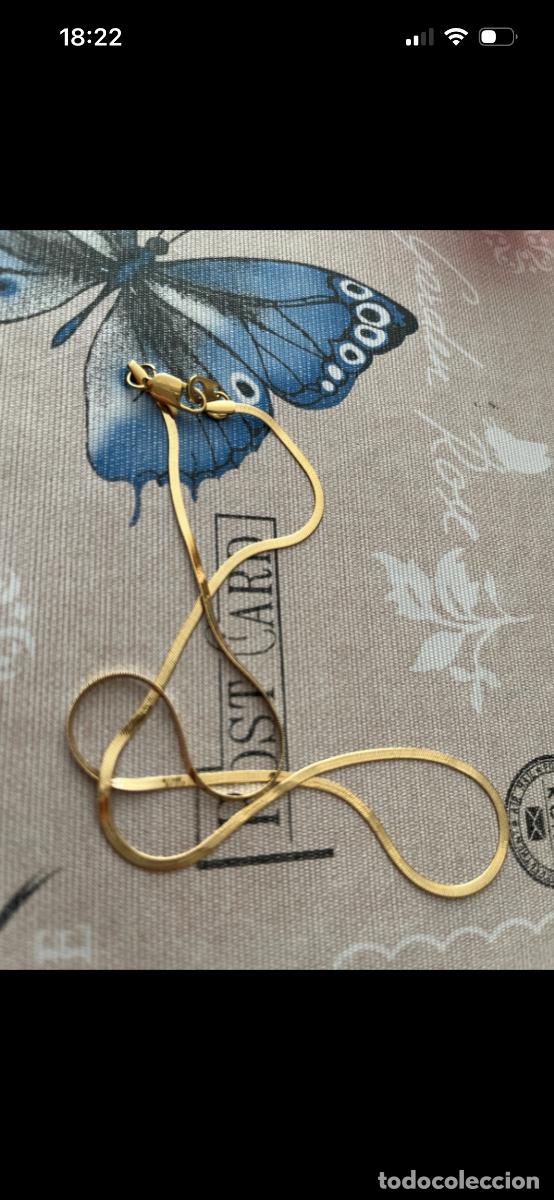 Joyeria: Cadena de mujer ba&ntilde;ado de oro - Foto 2