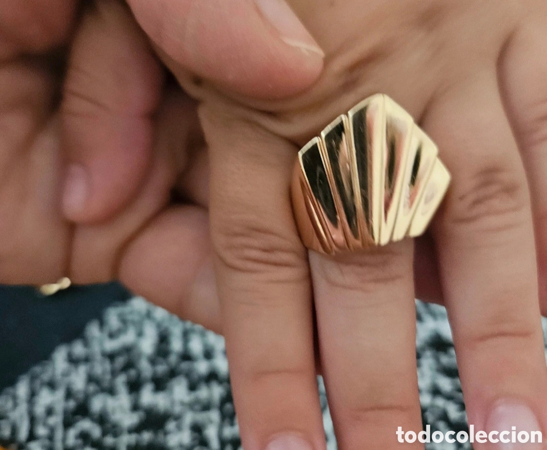 Joyeria: PRECIOSO ANILLO DE PLATA Y ORO. REF S5 C ORO 210826