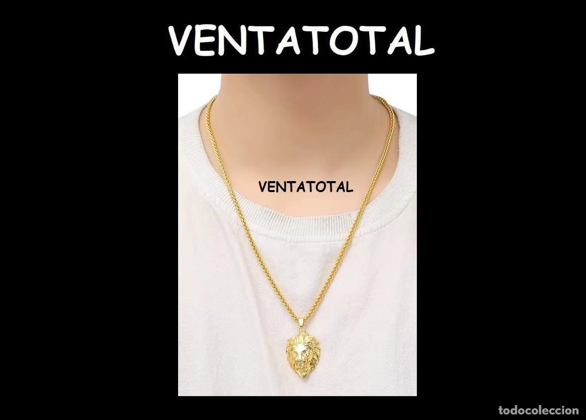 Joyeria: CADENA CORDON CON COLGANTE DE CABEZA DE LEON ES DE ORO DE 22KILATES LAMINADO LEER DENTRO DESCRIPCION