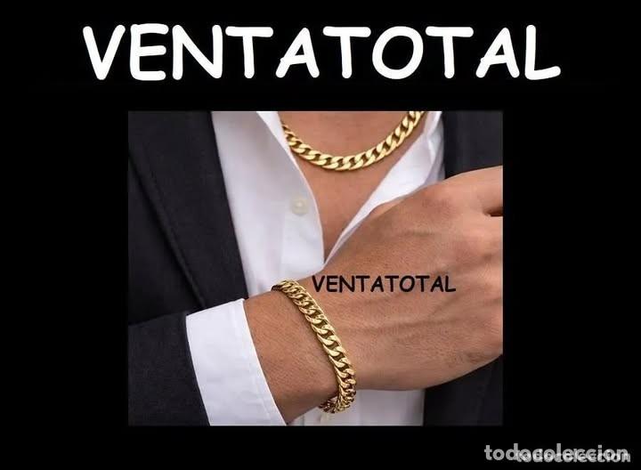 Joyeria: CONJUNTO DE CADENA Y PULSERA ES DE ORO AMARILLO DE 22 KILATES LAMINADO LEER DENTRO DESCRIPCRIPCION