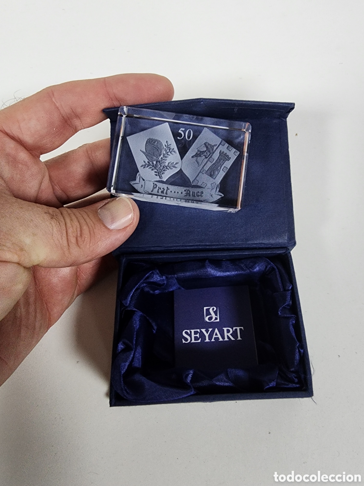 Joyeria: SEYART corazones en cristal &oacute;ptimo con l&aacute;ser