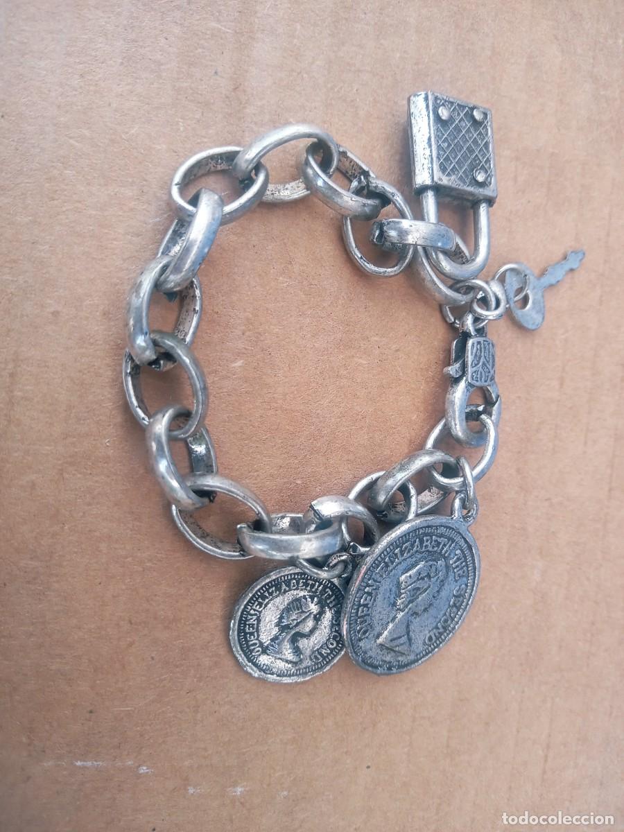 Joyeria: BONITA PULSERA ANTIGUA CON DIGES - Foto 8