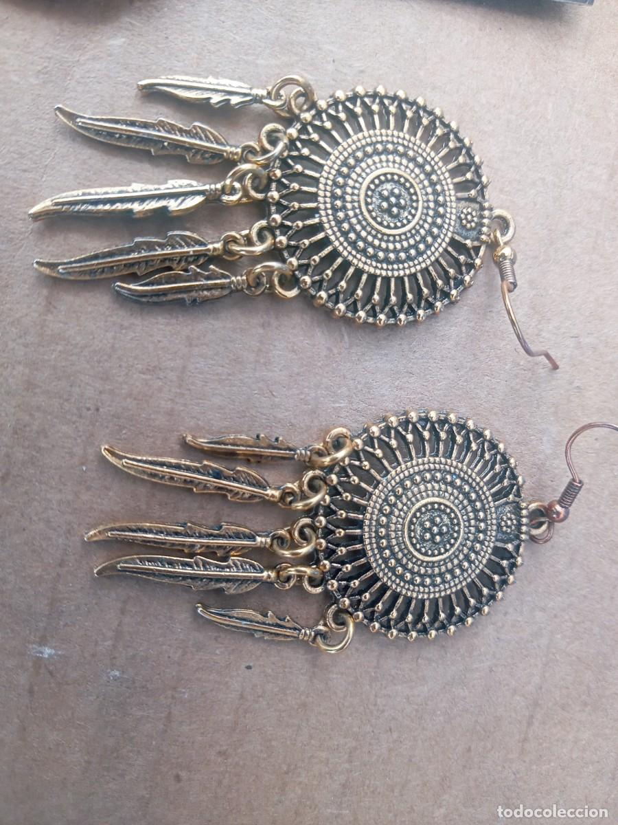 Joyeria: BONITA PAREJA DE PENDIENTES INDIOS - Foto 4