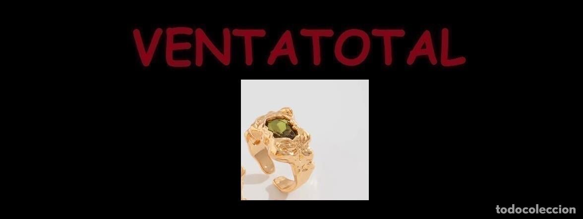 Joyeria: SORTIJA ADAPTABLE DE ORO AMARILLO DE 22 KILATES LAMINADO - CON TIPO PERIDOT PESA 4,6 GRAMOS