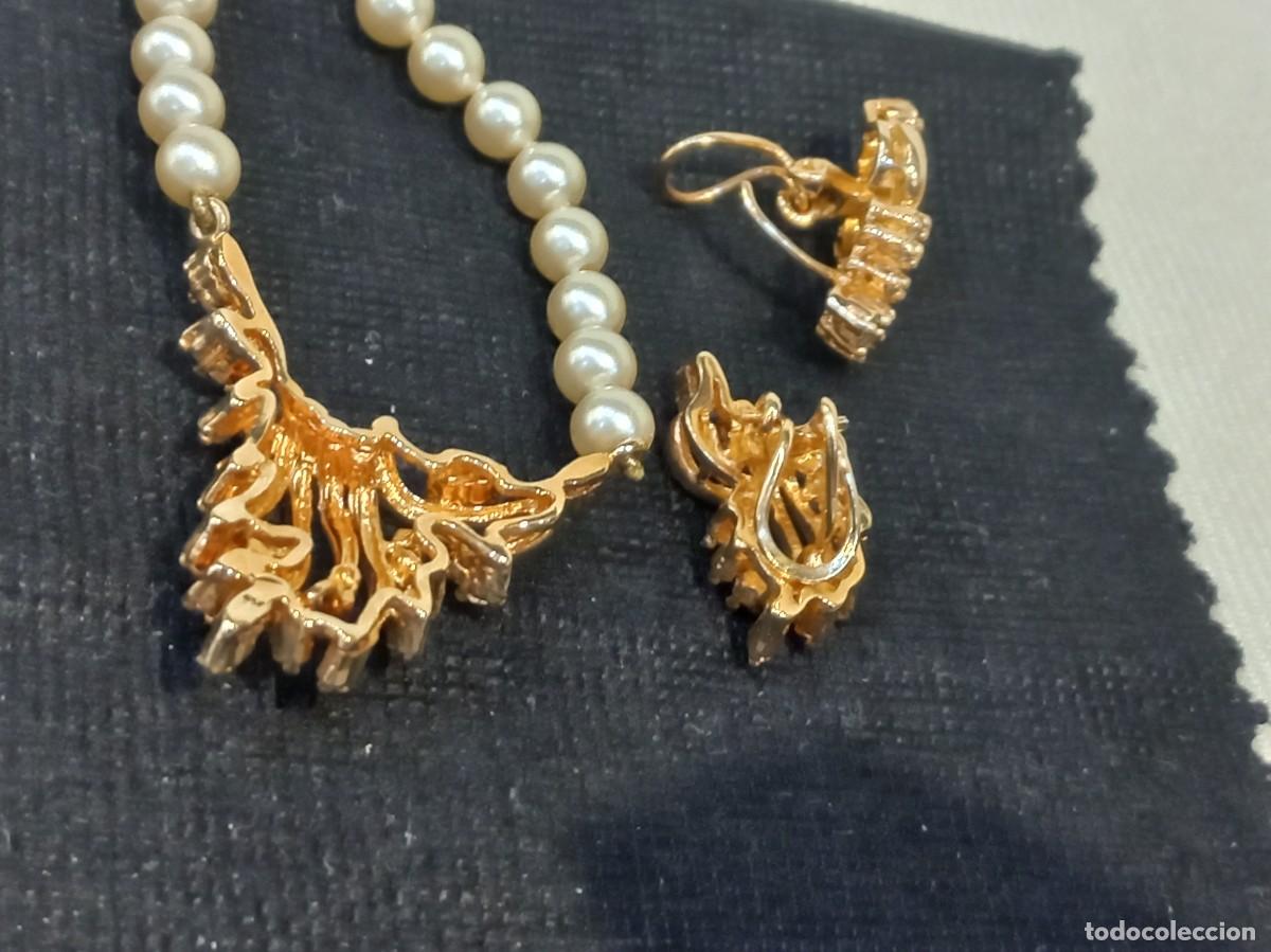 Joyeria: COLLAR PERLAS con CENTRO PALMA Y PENDIENTES - Foto 12